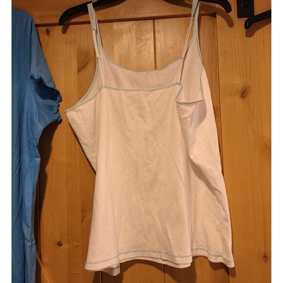 Lot of 3 CACIQUE Sleepwear WOMEN Nightgown & 2 Tanks Plus Size 18/20 *stains - Picture 6 of 16